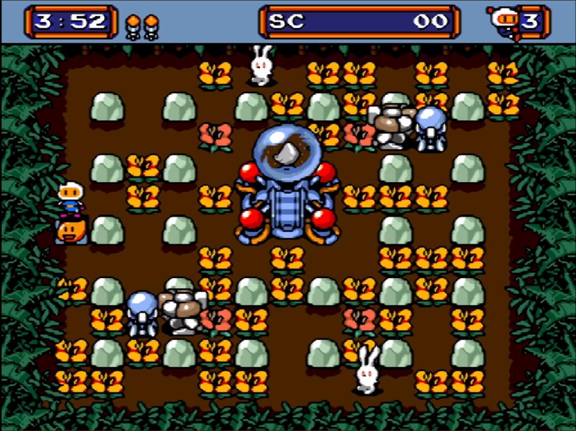 Mega Bomberman - геймплей игры Sega Mega Drive\Genesis